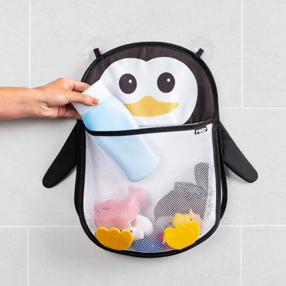 REER MyHappyPingu siatka organizer do kąpieli na przyssawki PINGWIN – zdjęcie 3