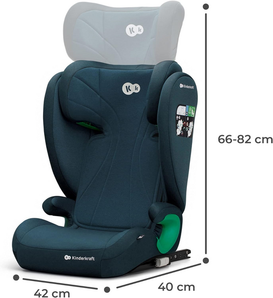 KINDERKRAFT JUNIORFIX2 i-Size siège auto 9-36kg gr 1/2/3