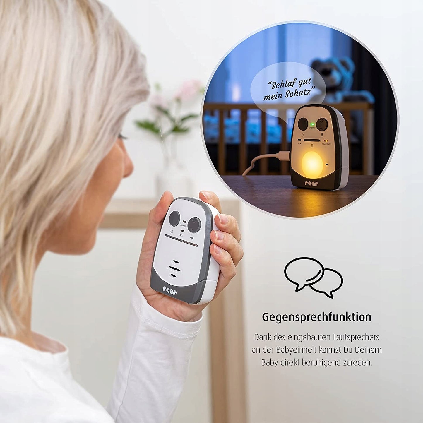 REER Cosmo niania elektroniczna cyfrowa 600m