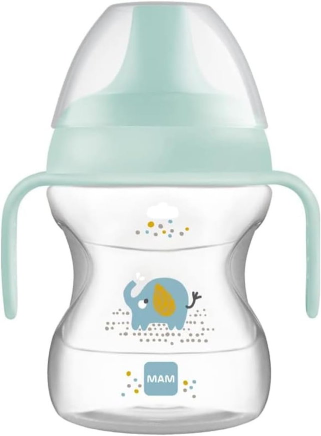 MAM Learn To Drink Cup kubek niekapek z ustnikiem 190 ml 6 m+