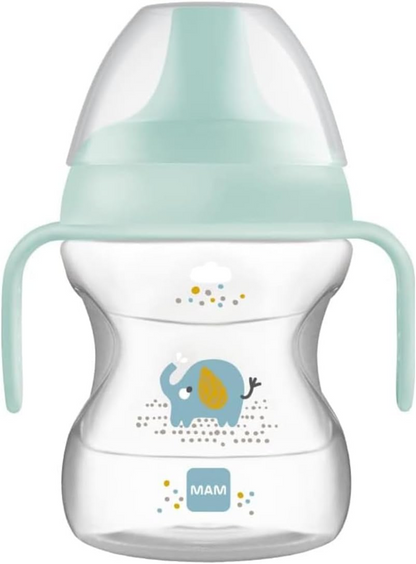 MAM Learn To Drink Cup kubek niekapek z ustnikiem 190 ml 6 m+