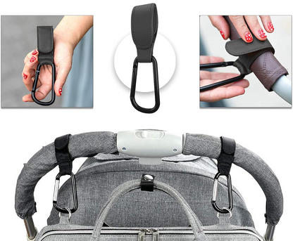 iZhuoKe handles for attaching a bag to the stroller frame
