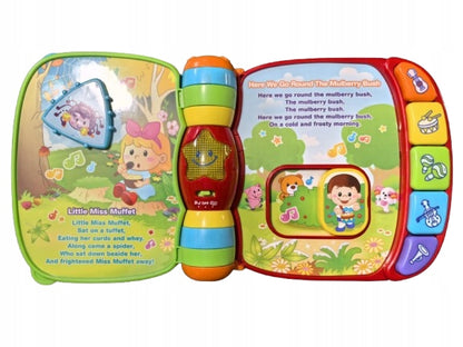 VTECH Livre de comptines livre électronique éducatif LANGUE ANGLAISE
