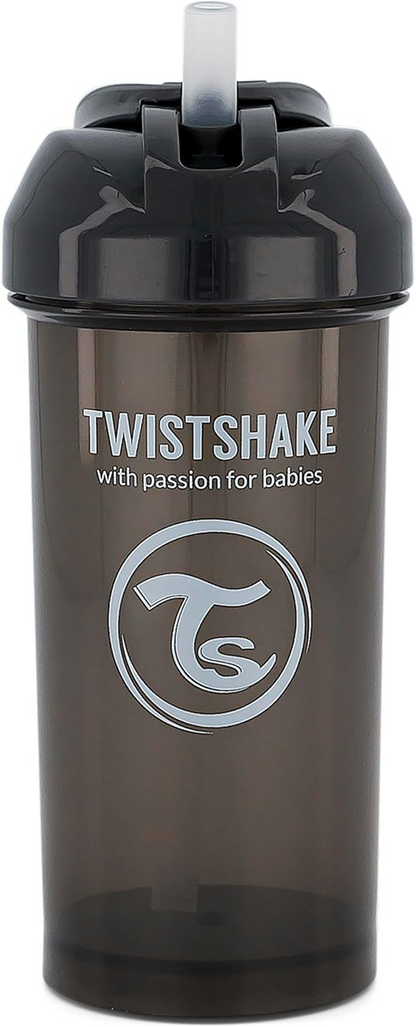 TWISTSHAKE Κύπελλο με καλαμάκι Straw Cup, που δεν στάζει, 360 ml, 6 m+