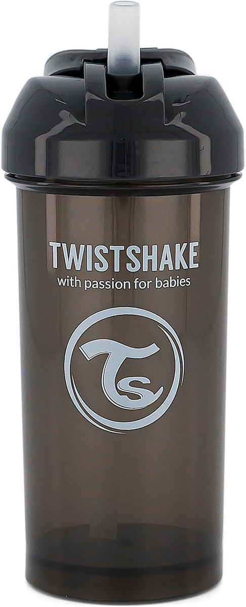 TWISTSHAKE Straw Cup netekoucí hrnek se slámkou 360 ml 6 m+
