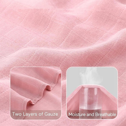 MOMCOZY Μουσελίνες αγκαλιάς x4 μπαμπού βαμβάκι 120x120
