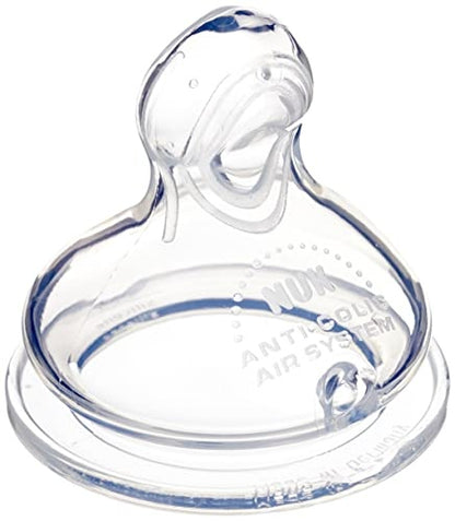 NUK First Choice θηλές από σιλικόνη M 6 18m x2