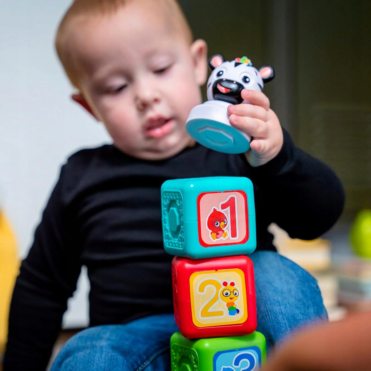 BABY EINSTEIN Connectables Add & Stack Μαγνητικά Τουβλάκια 6 τεμαχίων