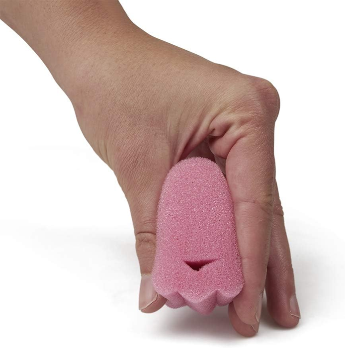 ELANEE Soft-Tampons mäkké tampóny z polyuretánovej peny, 4 kusy