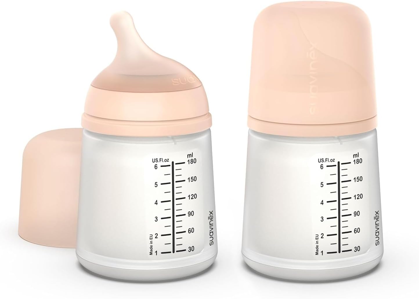SUAVINEX biberon ZERO ZERO 180 ml x2 Adaptable Flow (A)