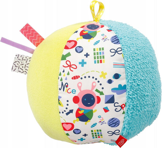 FEHN Color piłka materiałowa z dźwiękiem 16cm