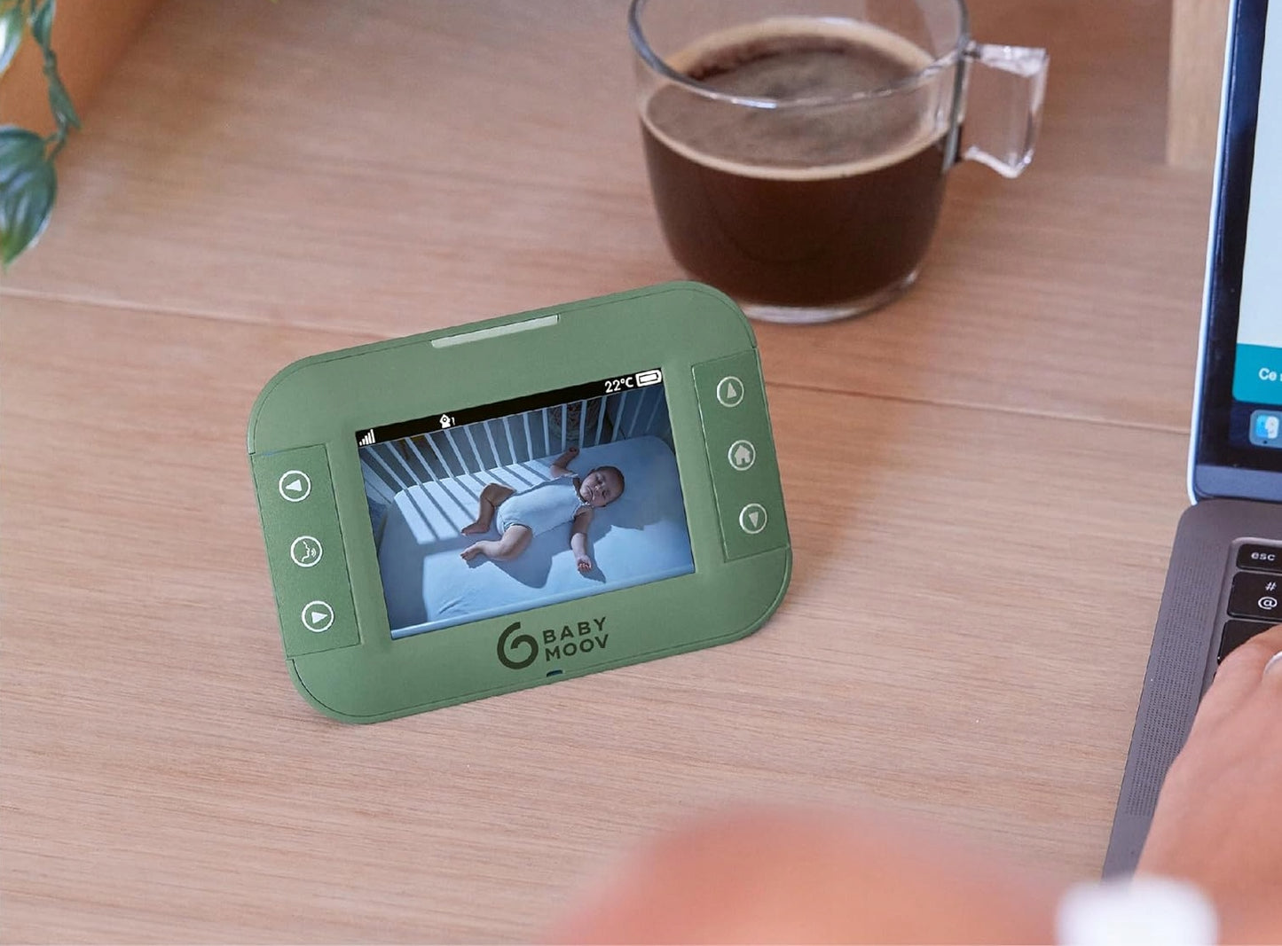 BABYMOOV Yoo Master zdalnie sterowana niania elektroniczna 3,5"