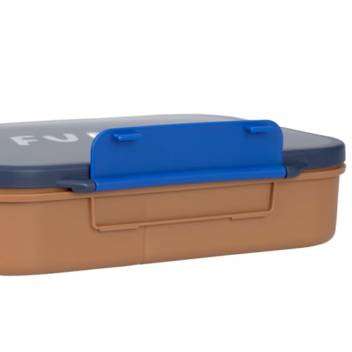 LÄSSIG Little Gang Smile lunchbox για κολατσιό με διαμερίσματα bento
