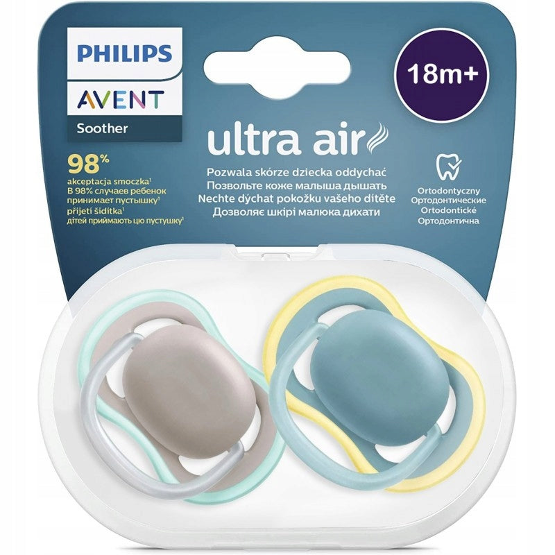 PHILIPS AVENT Ultra Air smoczki x 2 18msc+