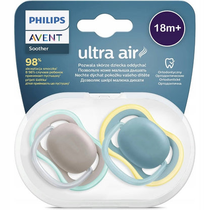 PHILIPS AVENT Ultra Air smoczki x 2 18msc+