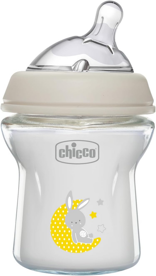 CHICCO NaturalFeeling ΓΥΑΛΙΝΟ ΜΠΙΜΠΕΡΟ 150 ml 0+ αργή ροή