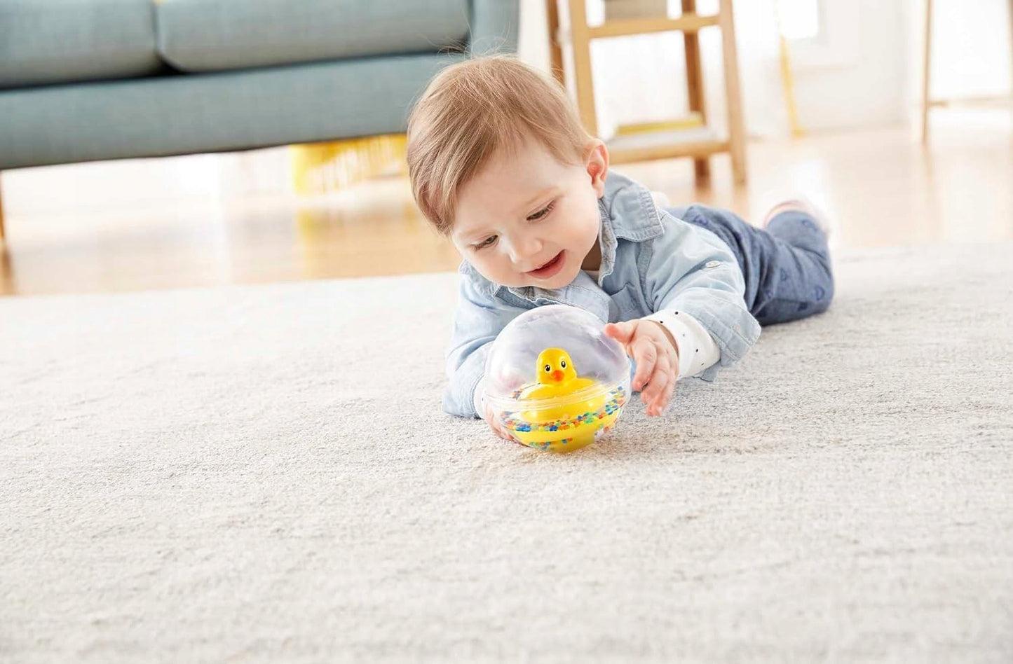 FISHER-PRICE DVH21 Robbenkugel mit Ente 10 cm
