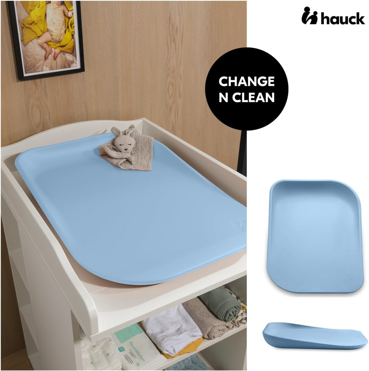 HAUCK CHANGE N CLEAN αλλαξιέρα μωρού 50x70 εκ.