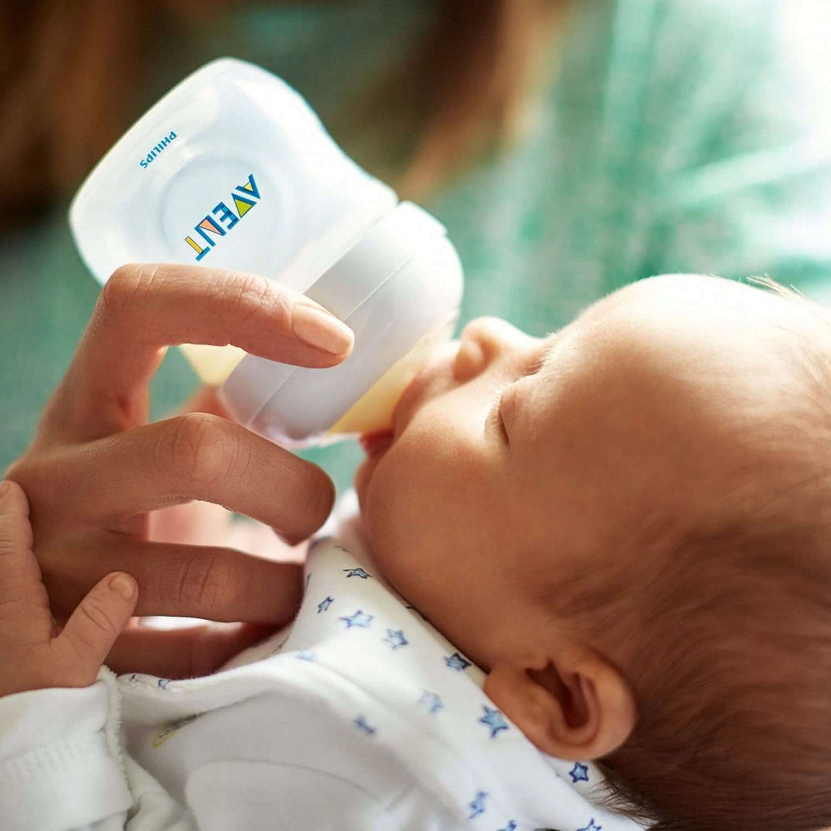 PHILIPS AVENT Natural butelka 260 ml smoczek 1m+ dla noworodka, biała butelka do karmienia piersią i butelką