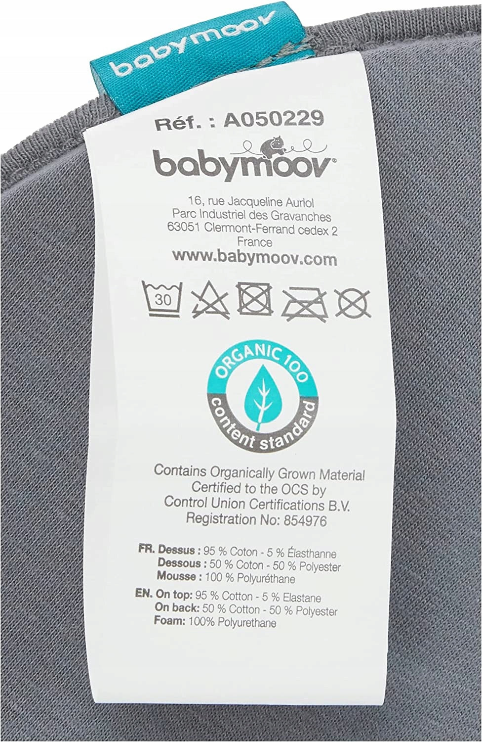 BABYMOOV Lovenest μαξιλάρι βρεφικό 0+ ORGANIC