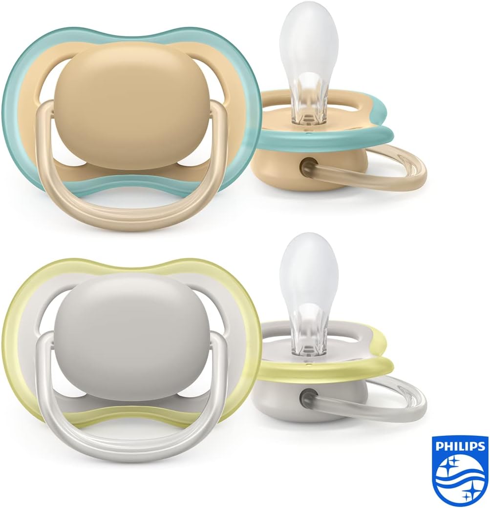Philips Avent Ultra Air πιπίλα σιλικόνης x2 0-6m