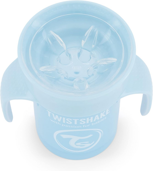 TWISTSHAKE hrnek nekapající 360 stupňů 230 ml 6 m+