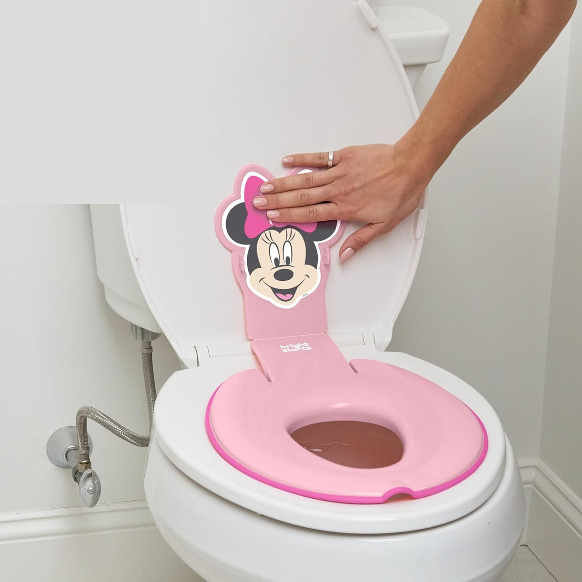 BRIGHT STARTS Flip & Sit κάθισμα τουαλέτας 18+ μηνών 23 kg DISNEY MINNIE