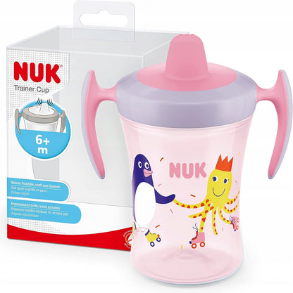 NUK Trainer Cup KUBEK NIEKAPEK ośmiornica 6 m+ 230 ml