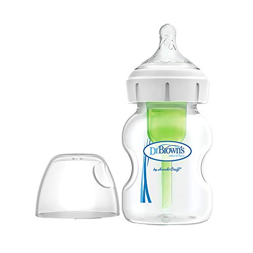 DR. BROWN'S Options+ μπιμπερό κατά των κολικών 150 ml με φαρδύ λαιμό