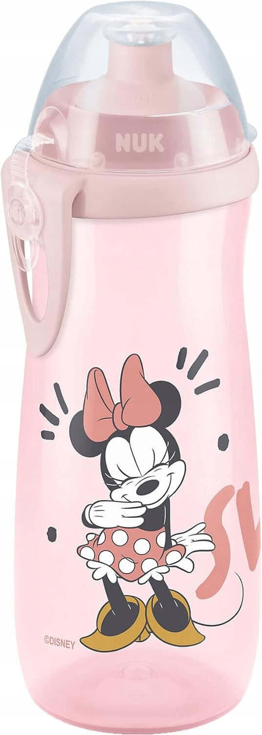 NUK Sports Cup Minnie BUTELKA 24 m+ ustnik push-pull 450 ml – zdjęcie 1