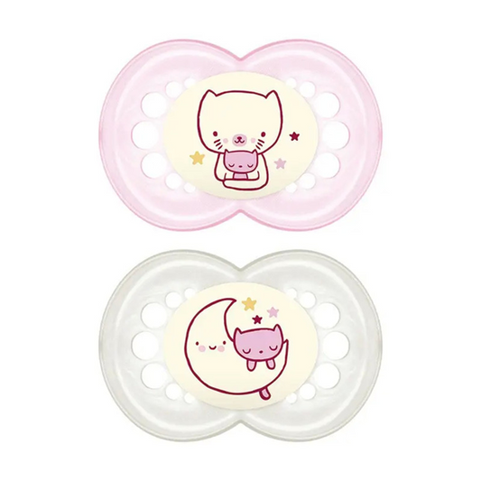 MAM ORIGINAL NIGHT orthodontic pacifiers