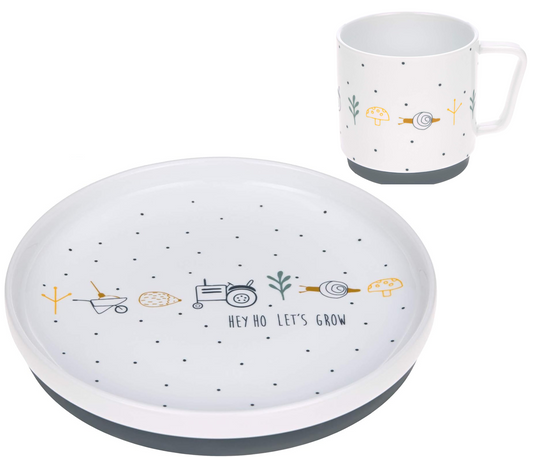LASSIG Garden Explorer porcelánová jídelní sada 2 ks