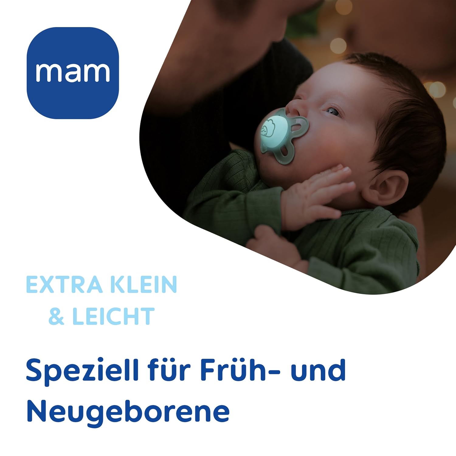 MAM Original Start smoczki uspokajające Day&Night 0-2m x4 ŚWIECĄCE
