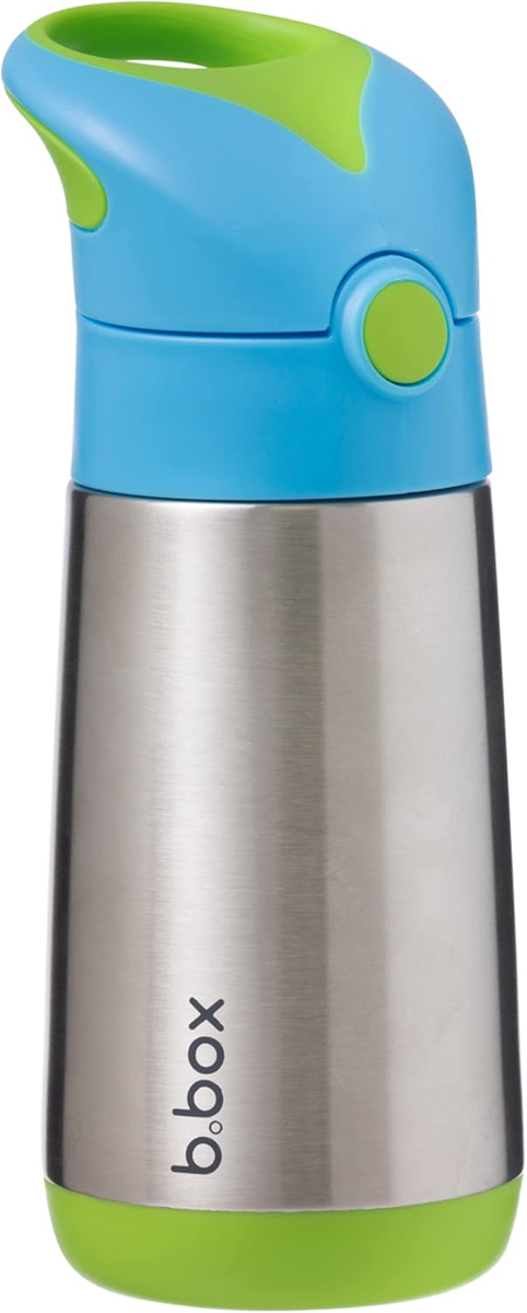 B.BOX nerezová termolahev s brčkem 350 ml