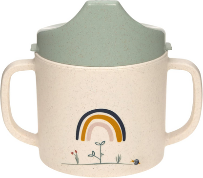 LASSIG Sippy Cup Garden Explorer kubek z ustnikiem 150 ml 6 m+