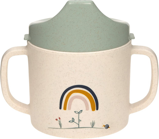 LASSIG Sippy Cup Garden Explorer kubek z ustnikiem 150 ml 6 m+