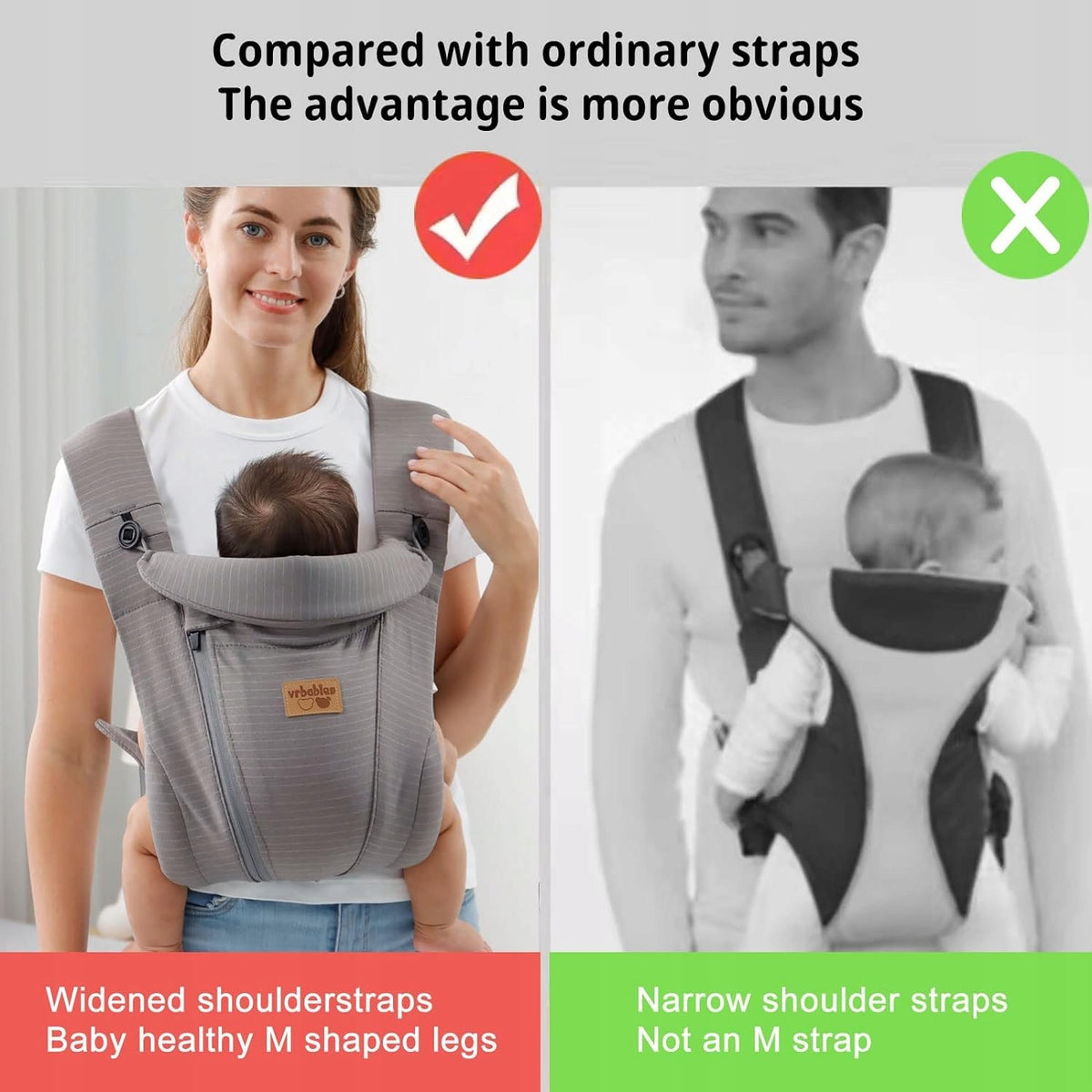 VRBABIES εργονομικό μάρσιπο