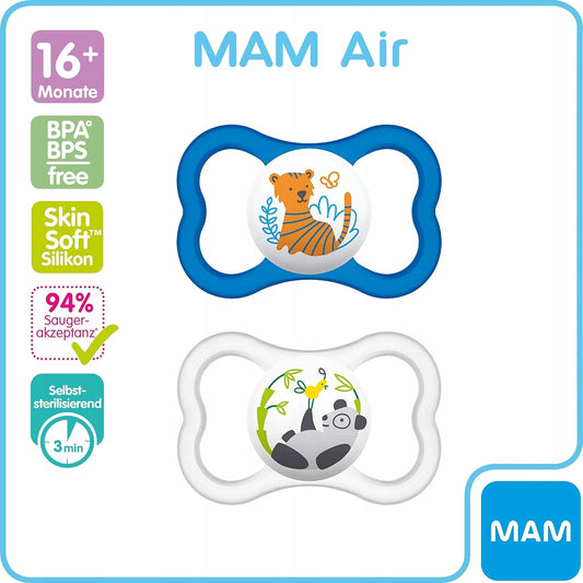 MAM AIR succhietto calmante x2 16mesi+