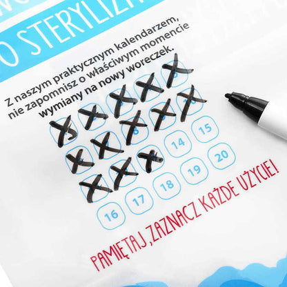 BOCIOLAND pungi pentru sterilizare la microunde, 5 buc.
