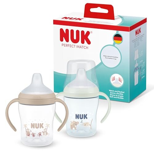NUK Perfect Match Night kubek treningowy 150 ml 6+ – nowy – zdjęcie 1