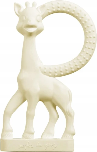 ΣΕΤ SOPHIE LA GIRAFE φυσικό οδοντοδρόμιο SO PURE 18CM + μικρότερο