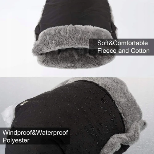 Αδιάβροχη θήκη για καρότσι με fleece