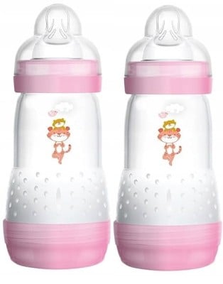 MAM Easy Start butelka antykolkowa 260ml 2m+ x2