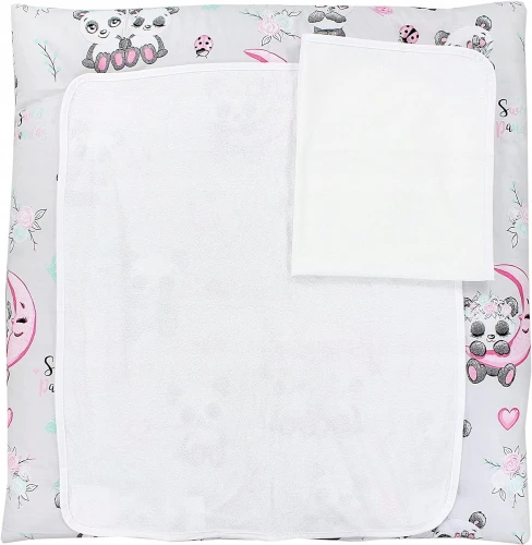 TUPTAM μαλακή αλλαξιέρα με καλύμματα x2 75x50 cm