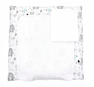 TUPTAM μαλακή αλλαξιέρα με καλύμματα x2 75x50 cm