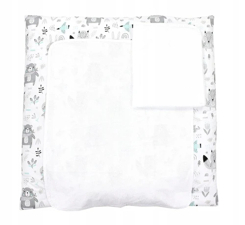 TUPTAM μαλακή αλλαξιέρα με καλύμματα x2 75x50 cm