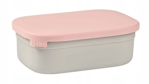 BEABA κουτί φαγητού lunchbox ΑΝΟΞΕΙΔΩΤΟ ΑΤΣΑΛΙ 760ml με διαχωριστικά