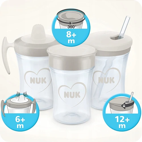 NUK Magic Cup ΚΟΥΠΑ ΑΝΤΙΔΙΑΡΡΟΗΣ στόμιο 360