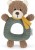 NATTOU βαμβακερή αρπάγη με κουδουνίστρα BEN Bear 17 cm