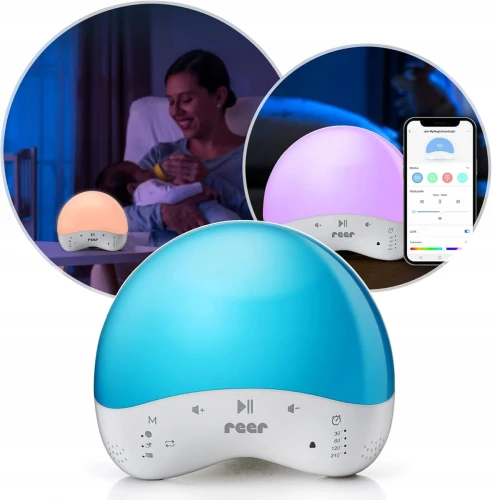 REER έξυπνο νυχτερινό φως με ήχους + εφαρμογή Smart Life